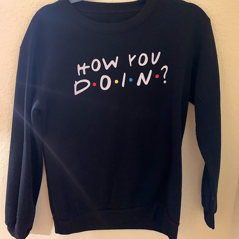 Friends black Crewneck Sweatshirt